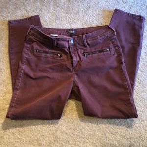 NYDJ jeans - currant, size 10